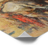 Don Quixote Kampf der Windmühlen Poster (Ecke)