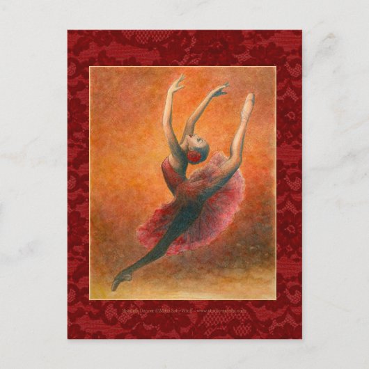 Don Quixote (Kitri) Postkarte (Vorderseite)