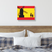 Don Quixote Leinwanddruck (Insitu (Schlafzimmer))