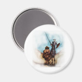 Don Quixote Magnet (Vorderseite/Rückseite)