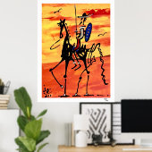 Don Quixote Poster (Heimbüro)