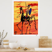 Don Quixote Poster (Küche)