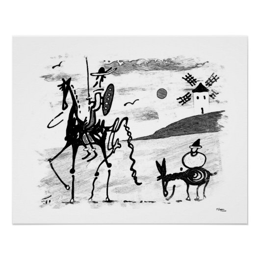 Don Quixote Poster (Vorderseite)