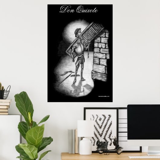Don Quixote Poster (Heimbüro)
