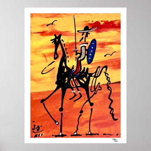 Don Quixote Poster (Vorne)