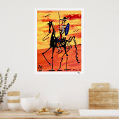Don Quixote Poster (Küche)