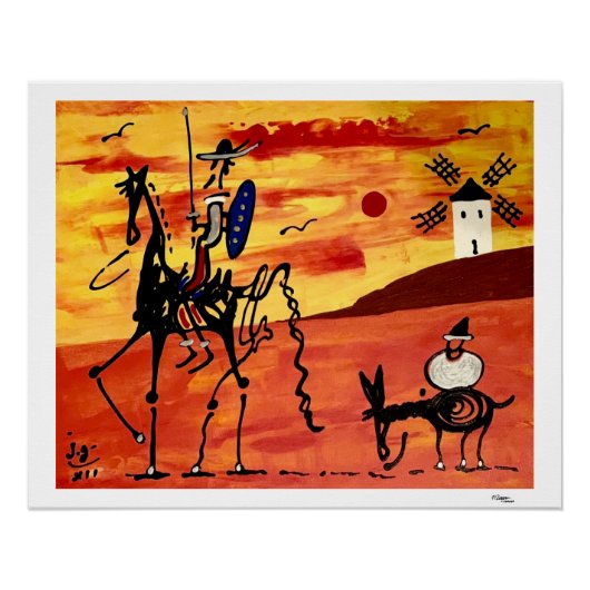 Don Quixote Poster (Vorderseite)