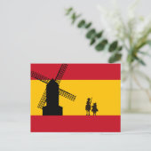 Don Quixote Postkarte (Stehend Vorderseite)