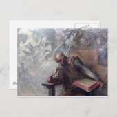 Don Quixote Postkarte (Vorne/Hinten)