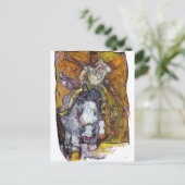 Don Quixote Postkarte (Stehend Vorderseite)