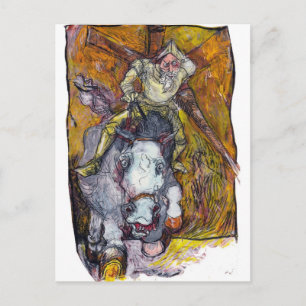 Don Quixote Postkarte