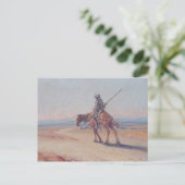 Don Quixote Postkarte (Stehend Vorderseite)