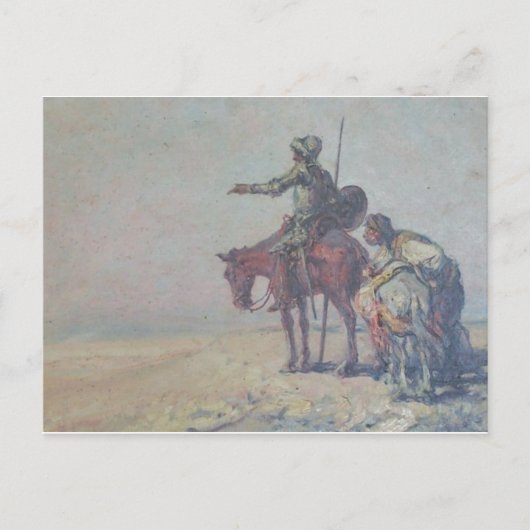 Don Quixote Postkarte (Vorderseite)