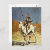 Don Quixote Postkarte (Vorne/Hinten)