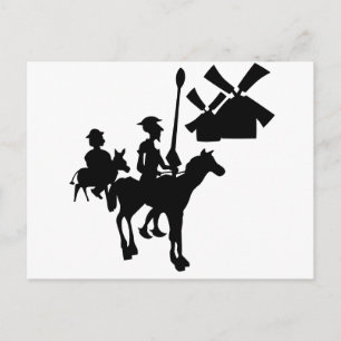 Don Quixote Postkarte