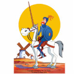 DON QUIXOTE & ROCINANTE FOTOSKULPTUR MAGNET<br><div class="desc">The Cartoon animation series "DON QUIXOTE OF LA MANCHA" was first seen on TV back in 1979, since then, it has been aired by TV stationen around the globe. Don Quixote was first published in 1605 and it's auffällig in a second part was published in 1615. Our magnets commemorate both...</div>