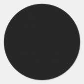 Don Quixote Runder Aufkleber (Vorderseite)