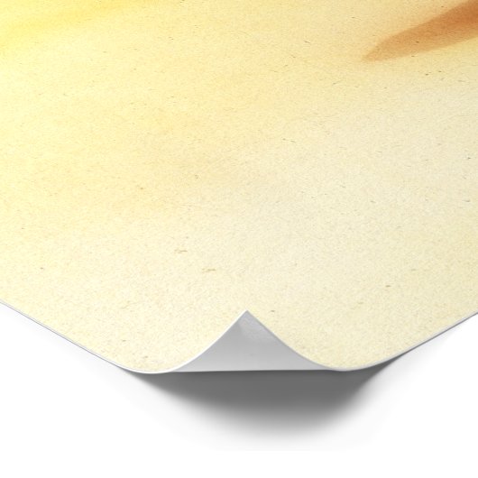 DON QUIXOTE & SANCHO - CANVAS PRINT POSTER (Ecke)