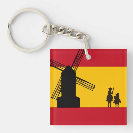 Don Quixote Schlüsselanhänger (Vorderseite)