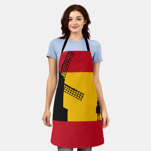 Don Quixote Schürze (Getragen)