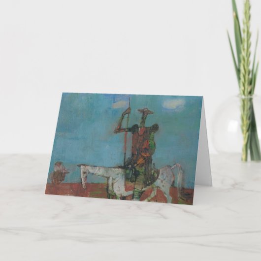 Don Quixote slow Sancho Stanislav Stanek Karte (Vorderseite)