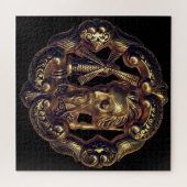 Don Quixote und die Windmühle Puzzle (Horizontal)