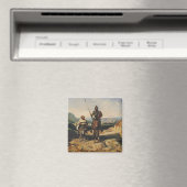 Don Quixote und Sancho Magnet (In Situ (Geschirrspüler))