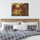 Don Quixote und Sancho Panza, c.1865 Leinwanddruck (Insitu (Schlafzimmer))