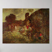 Don Quixote und Sancho Panza, c.1865 Poster (Vorne)