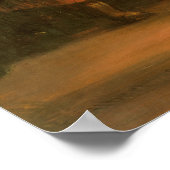 Don Quixote und Sancho Panza Poster (Ecke)