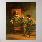 Don Quixote und Sancho Panza Poster (Vorne)