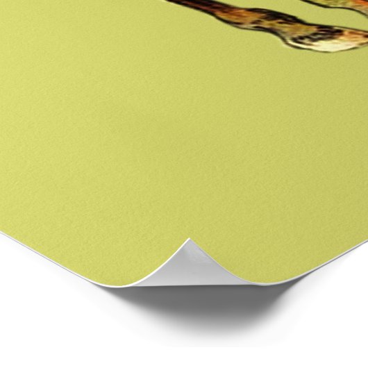 Don Quixote und Sancho Panza Poster (Ecke)