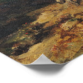 Don Quixote und Sancho Poster (Ecke)