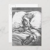 Don Quixote verwundet Postkarte (Vorne/Hinten)