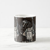 Don Quixote Wraparound-Tasse Kaffeetasse (Mittel)