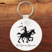 Don Quixote y Rocinante Schlüsselanhänger (Vorderseite)