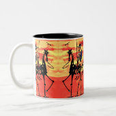 Don Quixote, zwei Tasse (Links)