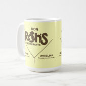 Don Roths Restaurants, Chicago, Wheeling, IL Kaffeetasse (Vorderseite Links)
