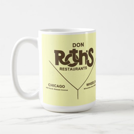Don Roths Restaurants, Chicago, Wheeling, IL Kaffeetasse (Links)