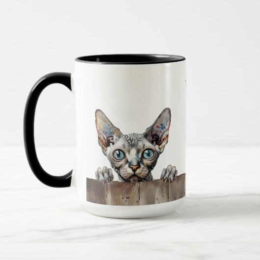 Don Sphynx Cat Tasse (Links)