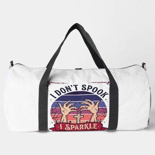 Don Spook Sparkle Zombie Hände Halloween Blut_1 Duffle Bag (Vorderseite)