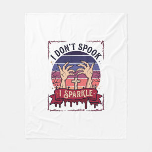 Don Spook Sparkle Zombie Hände Halloween Blut_1 Fleecedecke