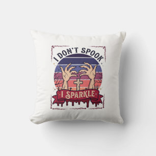 Don Spook Sparkle Zombie Hände Halloween Blut_1 Kissen