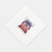 Don Spook Sparkle Zombie Hände Halloween Blut_1 Serviette (Ecke)