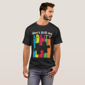 Don t Dis My Ability Puzzle Piece Autism Awareness T-Shirt (Vorne ganz)