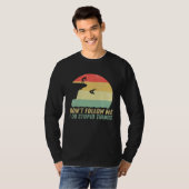 Don t Follow Me I Do Stupid Things Cliff Jumping C T-Shirt (Vorne ganz)