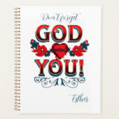 Don’t Forget God Loves You Planer (Vorderseite)
