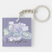 Don’t Forget Me – Nostalgic 2000s Memories Schlüsselanhänger (Rückseite)