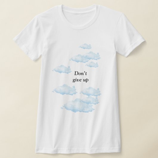 Don’t Give Up – Arabic Motivational Design with So T-Shirt (Ablage )