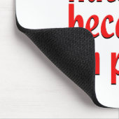 Don '' t hassen mich, weil ich hübsch bin mousepad (Ecke)